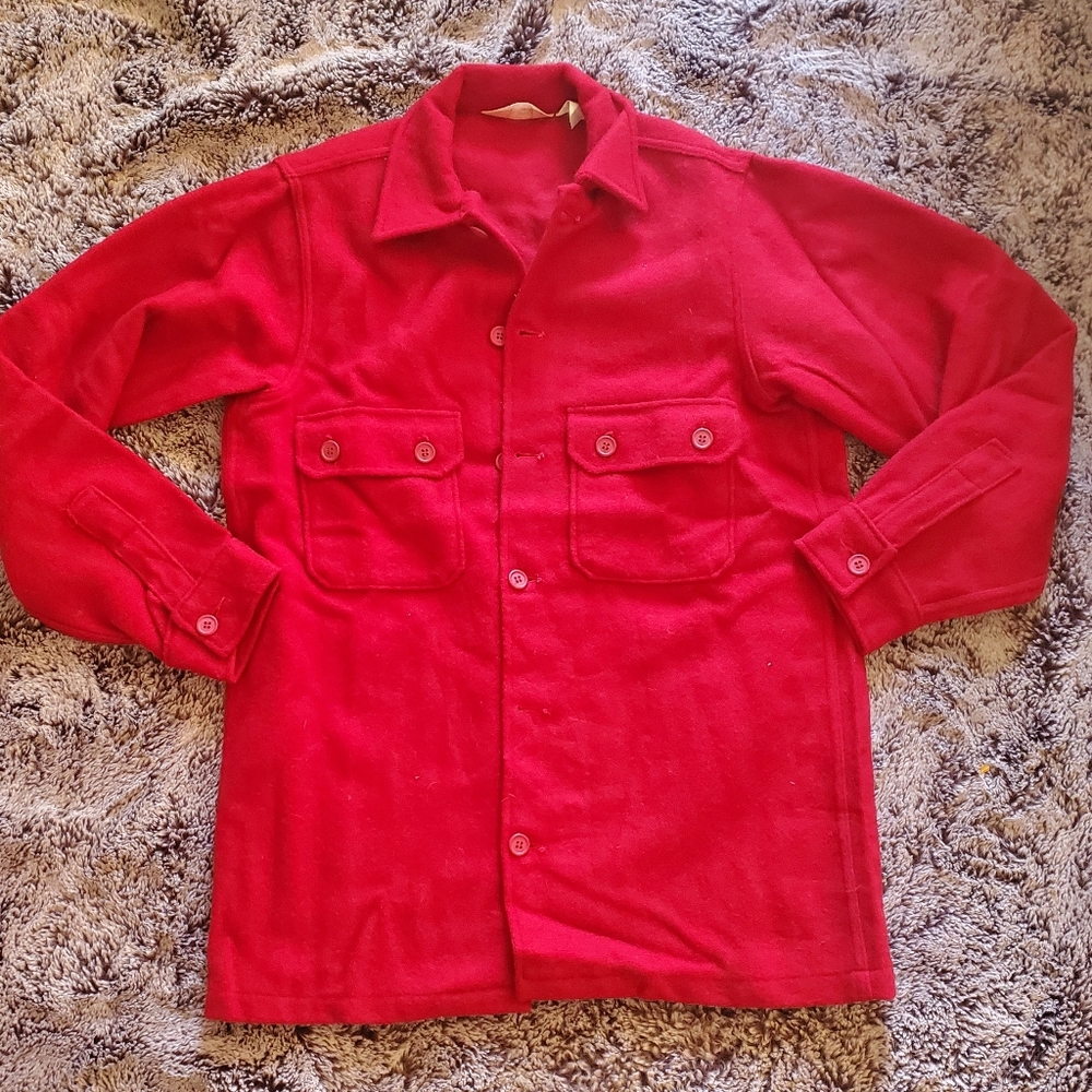 VINTAGE BOY SCOUTS OF AMERICA WOOL JACKET/SHIRT